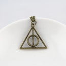 Corrente Prata Reliquias Da Morte Harry Potter