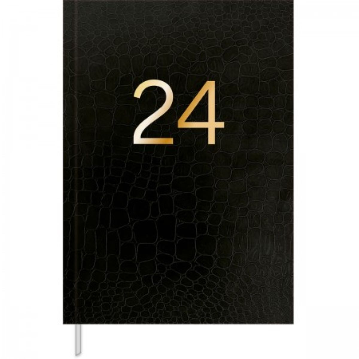 Agenda Executiva Croco Costurada Diária 14,5 X 20,5 Cm 2024