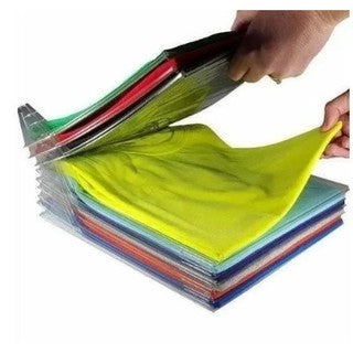 Kit com 10 Organizadores Roupas Camisas Camisetas
