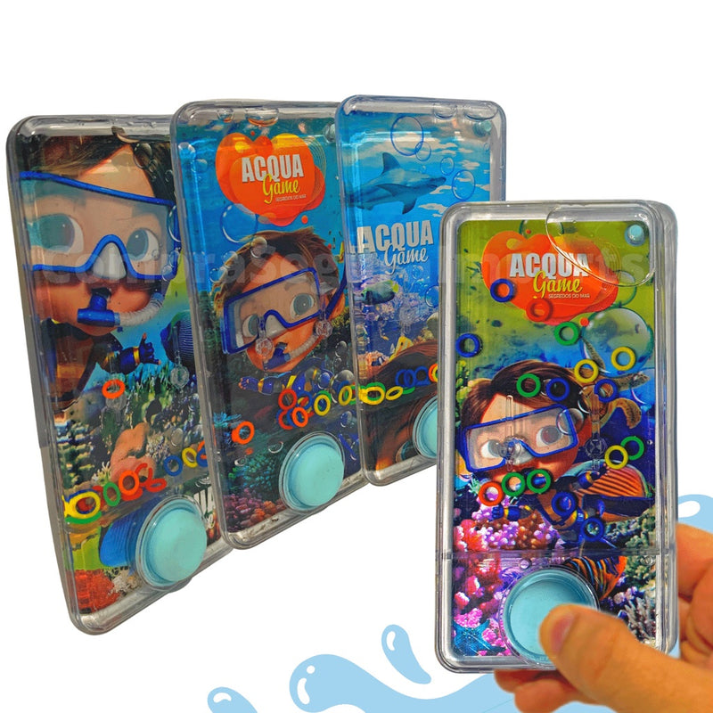 Aquaplay Jogo De Argolas Retro Play Game Animais Marinhos