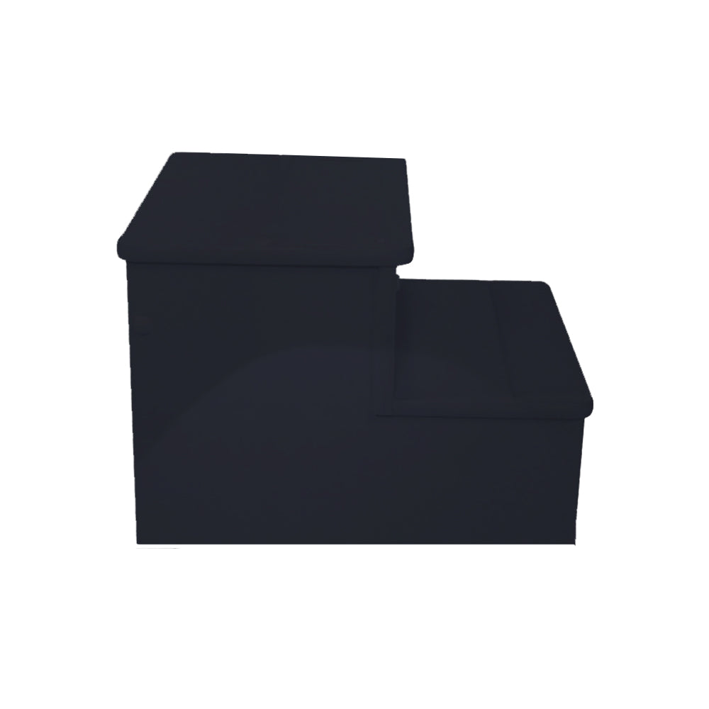 Escada Auxiliar 2 Degraus Trovarelli Preto