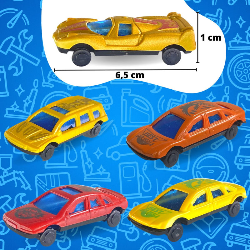 Carrinhos De Brinquedo Coleção Kit 5un Mini Carros Infantil