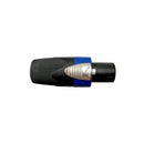 Conector Speakon Macho P/cabo Wc 605 4p Spk (1un) Wireconex