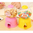Mini Máquina Doce Bolha Gumball Dispenser Coin Bank Crianças Brinquedo Baleiro Cor Aleatoria