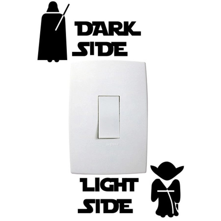 Adesivo de Parede para Interruptor Star Wars