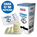 Pastilha limpa para-brisas detergente limpa vidros concentrado dose única trata reservatório até 4 litros. Embalagem com 1 unidade.