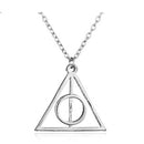 Corrente Prata Reliquias Da Morte Harry Potter