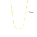 Corrente Grumet Fecho Gaveta 2,5mm - 6g - 70 Cm + Pingente Estrela De Davi - 1,7 X 1,7 Cm