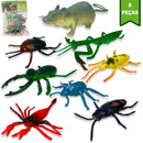 Insetos De Brinquedo Susto Pegadinha Barata Escorpião Aranha