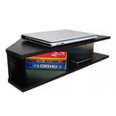 Mesa Notebook Suspensa Canto Preto Em Mdf