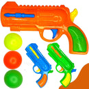 Pistola Lançador De Bolinha Kit 2 Arminha De Brinquedo
