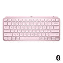 Teclado Logitech MX Keys Mini Rosa Padrão US 920-010507