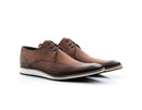 Sapato Casual Oxford Masculino Couro Whisky 363
