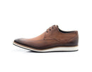 Sapato Casual Oxford Masculino Couro Whisky 363