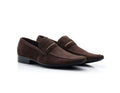 Sapato Mocassim Masculino Camurca Café
