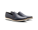 Sapato Casual Oxford Masculino Couro Marinho 525