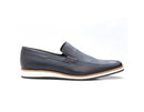 Sapato Casual Oxford Masculino Couro Marinho 525