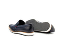Sapato Casual Oxford Masculino Couro Marinho 525