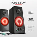 Caixa de Som Trust 608 Tytan LED 21202i