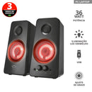 Caixa de Som Trust 608 Tytan LED 21202i