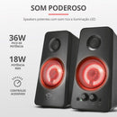 Caixa de Som Trust 608 Tytan LED 21202i