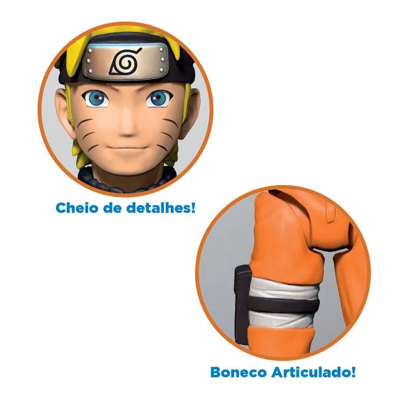 Boneco Naruto Uzumaki - Naruto Shippuden