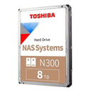 HD Interno Toshiba N300 8 TB 3,5'  NAS - HDWG480XZSTA