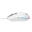 Mouse Gamer Logitech G203 Branco Lightsync USB 910-005794