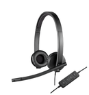 Headset Logitech H570e USB Stereo VC - 981-000574