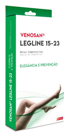 Meia De Compressão Venosan Legline Panturrilha 3/4 15-23 M Pe Aberto Olinda
