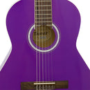 Violão Acústico De Nylon Para Destros Com Tensor Tcg 390 Roxo Thomaz