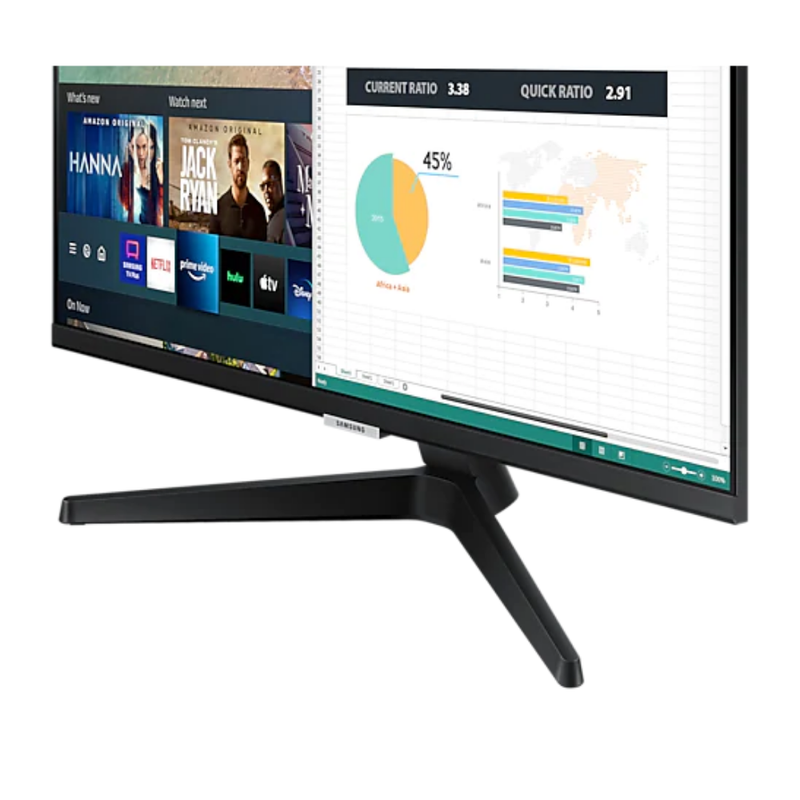 Monitor Smart Samsung Full HD 24" Tizen - LS24AM506NLMZD