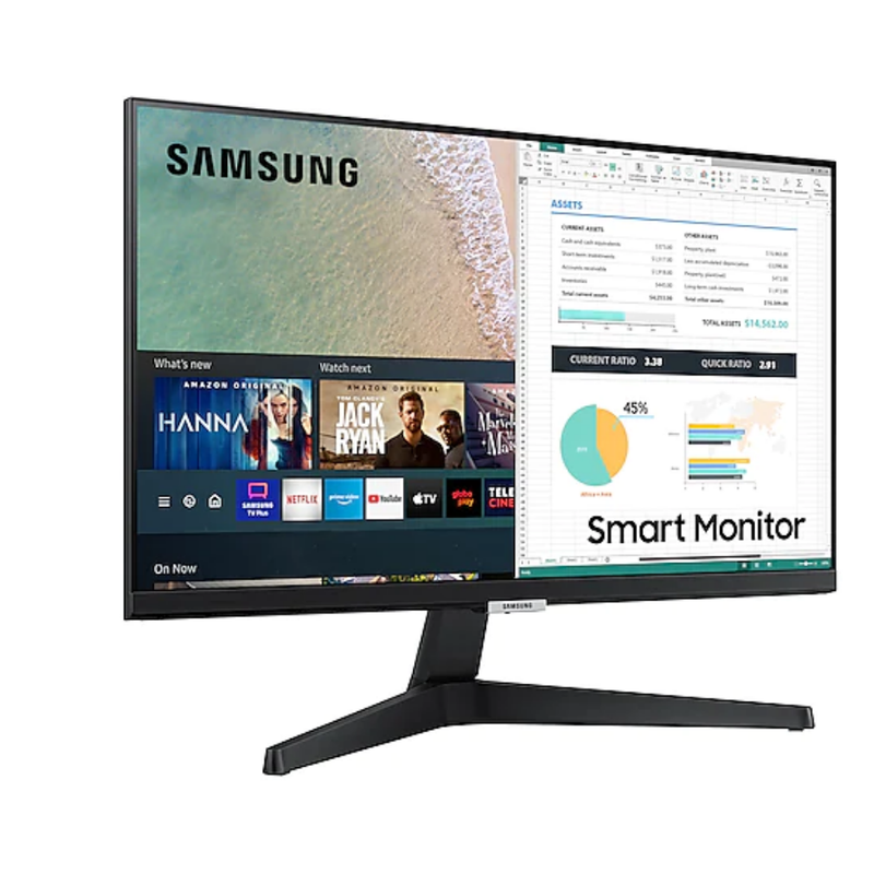 Monitor Smart Samsung Full HD 24" Tizen - LS24AM506NLMZD