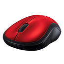 Mouse Logitech M185 Wireless Vermelho - 910-003635-C