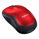 Mouse Logitech M185 Wireless Vermelho - 910-003635-C