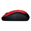 Mouse Logitech M185 Wireless Vermelho - 910-003635-C