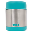 Pote Térmico Infantil Aço Inoxidável Para Refeição 350ml 6+ Meses Azul - Buba