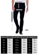 Calça Sarja Moletom 7791 Preta