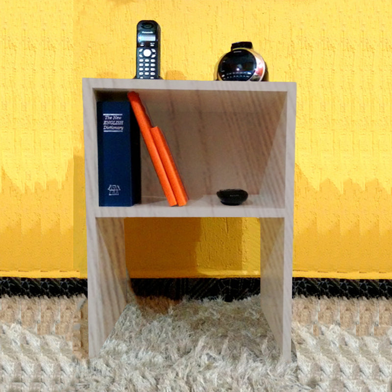 Mesa De Cabeceira Simples Madeirado Em Mdf