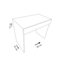Mesa Office Com Gaveta Trovarelli Branca
