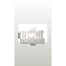 Porta Chave Home Em Mdf Natural