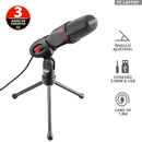Microfone Gamer Trust GXT 212 Tripé Ajustável Red 23791i