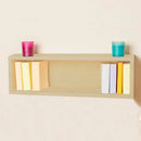 Nicho Retangular Decorativo 70x15x15 Natural Em Mdf