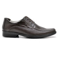 Sapato Casual Conforto Couro Marrom 015