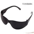Kit 5 óculos Epi Proteção Segurança Modelo Croma Fumê Ca - UN / 5