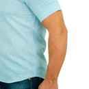 Camisa Slim Linho Com Detalhes Plus Size