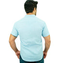 Camisa Slim Linho Com Detalhes Plus Size