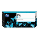 Cartucho de Tinta HP 730 Ciano PLUK 300 ml P2V68A
