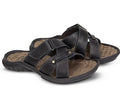 Chinelo Masculino De Couro Preto 5000