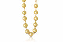 Pulseira De Corrente Com Bolas Grandes Folheado Em Ouro 18k